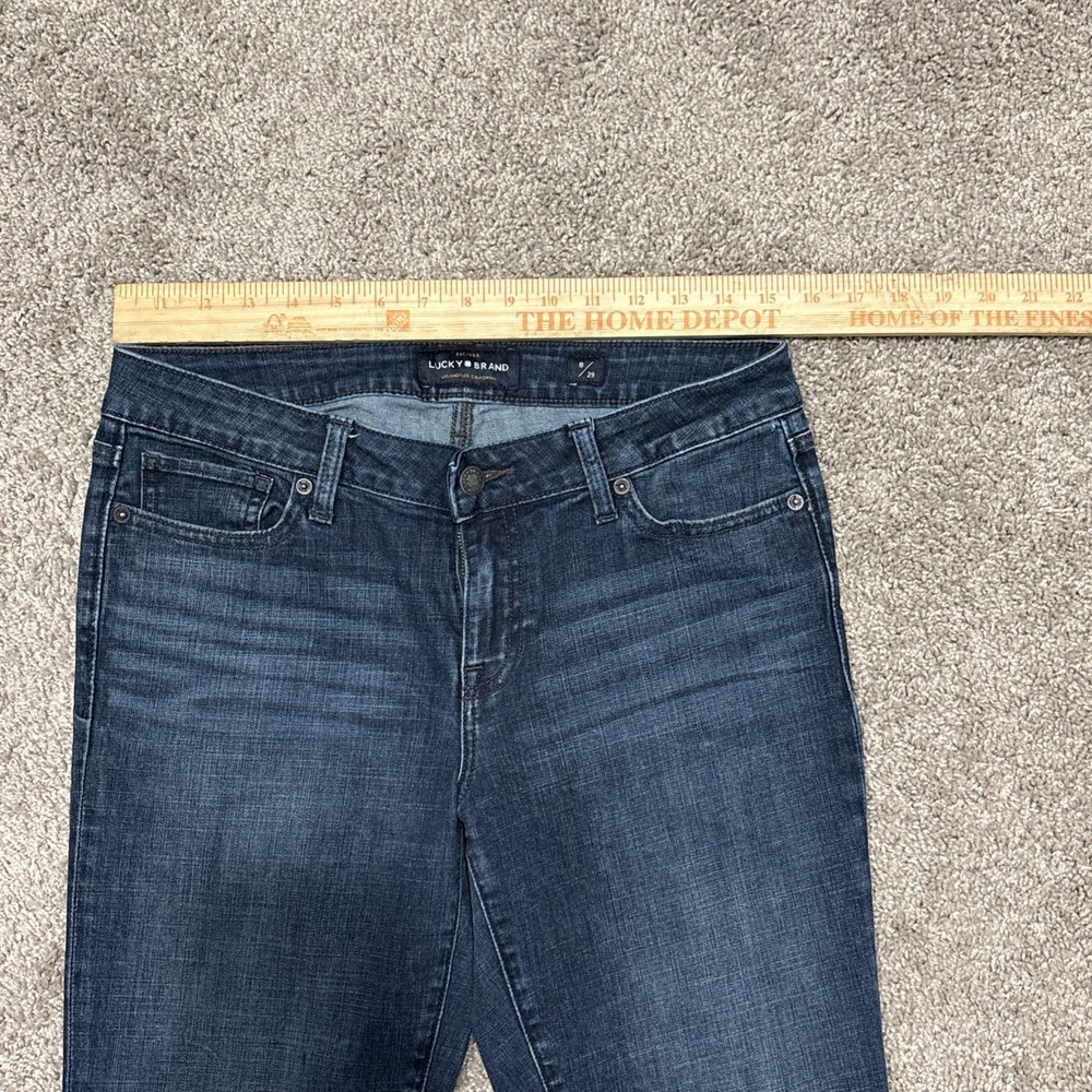 Women's Lucky Brand Denim Blue Jeans, Size 8X29 - Picture 6 of 10